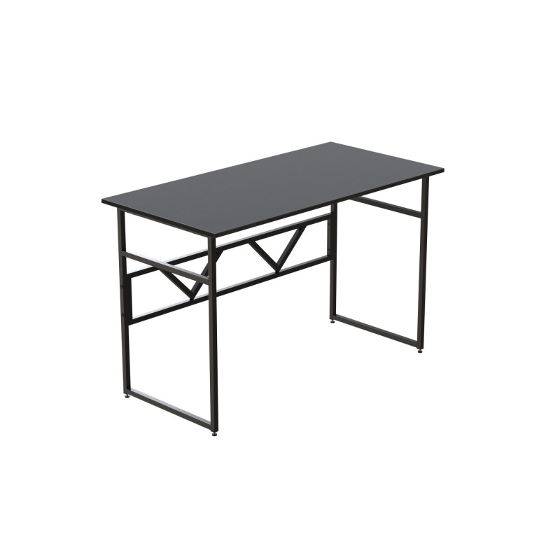 Компьютерный стол Ferrum-decor Раян 75x120x60 черный ДСП Сосна Кембра 16мм (FRD-103685)