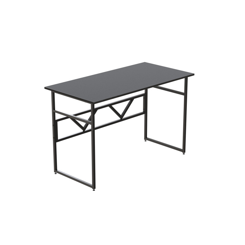 Компьютерный стол Ferrum-decor Раян 75x140x60 черный ДСП Сосна Кембра 16мм (FRD-103695)