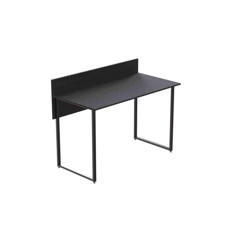 Комп'ютерний стіл Ferrum-decor Скай 75x140x60 чорний ДСП Сосна Кембра 16мм (FRD-103635)