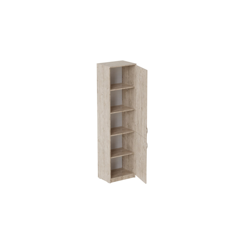 Пенал Анжело Ferrum-decor на 5 полок с 2 дверями 1900x500x380 ДСП Дуб Сан-Марино 16 мм (FRD-104955)