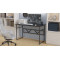 Компьютерный стол Ferrum-decor Раян 75x100x70 черный ДСП Сосна Кембра 16мм (FRD-103705)