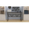 Компьютерный стол Ferrum-decor Раян 75x100x70 черный ДСП Сосна Кембра 16мм (FRD-103705)