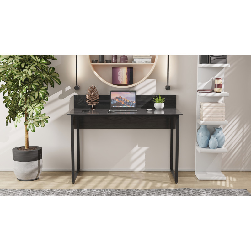 Комп'ютерний стіл Ferrum-decor Скай 75x140x60 чорний ДСП Сосна Кембра 16мм (FRD-103635)
