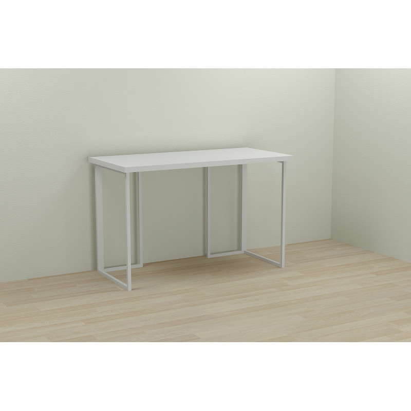 Письмовий стіл Ferrum-decor Ханна 76x100x60 білий ДСП Біле 32мм (FRD-103995)
