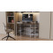 Комп'ютерний стіл Ferrum-decor Скай 75x120x70 чорний ДСП Сосна Кембра 16мм (FRD-103655)