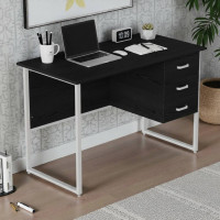 Комп'ютерний стіл Ferrum-decor Гаррі 75x140x70 білий ДСП Сосна Кембра 16мм (FRD-101015)