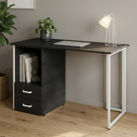Комп'ютерний стіл Ferrum-decor Отто 75x120x70 білий ДСП Сосна Кембра 16мм (FRD-101045)