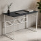 Компьютерный стол Ferrum-decor Раян 75x140x70 белый ДСП Сосна Кембра 16мм (FRD-101175)