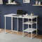 Письменный стол Ferrum-decor Кевин 76x100x60 белый ДСП Белое 32мм (FRD-101245)