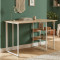 Компьютерный стол Ferrum-decor Кевин 75x120x70 белый ДСП Дуб Сан-Марино 32мм (FRD-101285)