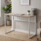 Комп'ютерний стіл Ferrum-decor Майк 75x140x60 білий ДСП Дуб Сан-Марино 32мм (FRD-101325)