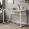 Компьютерный стол Ferrum-decor Майк 75x100x70 белый ДСП Дуб Сан-Марино 32мм (FRD-101335)