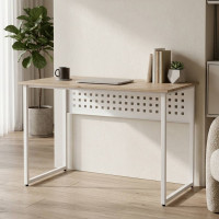 Комп'ютерний стіл Ferrum-decor Майк 75x120x70 білий ДСП Дуб Сан-Марино 32мм (FRD-101345)