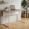 Компьютерный стол Ferrum-decor Майк 75x140x70 белый ДСП Дуб Сан-Марино 32мм (FRD-101355)