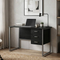 Комп'ютерний стіл Ferrum-decor Гаррі 75x120x70 сірий ДСП Сосна Кембра 16мм (FRD-101475)