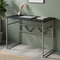 Комп'ютерний стіл Ferrum-decor Раян 75x140x60 сірий ДСП Сосна Кембра 16мм (FRD-101615)