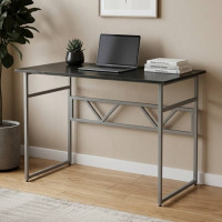 Комп'ютерний стіл Ferrum-decor Раян 75x120x70 сірий ДСП Сосна Кембра 16мм (FRD-101635)