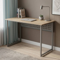 Комп'ютерний стіл Ferrum-decor Майк 75x120x70 сірий ДСП Дуб Сан-Марино 32мм (FRD-101815)