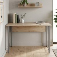 Комп'ютерний стіл Ferrum-decor Курт 75x120x70 сірий ДСП Дуб Сан-Марино 32мм (FRD-101875)