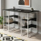 Комп'ютерний стіл Ferrum-decor Карен 75x120x70 білий ДСП Сосна Кембра 32мм (FRD-102285)