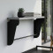 Полка настенная Ferrum-decor Свит 300x500x150 металл Черный ДСП Бетон 16 мм (FRD-102785)
