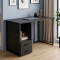 Комп'ютерний стіл Ferrum-decor Отто 75x120x60 чорний ДСП Сосна Кембра 16мм (FRD-103575)