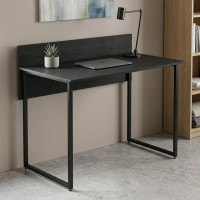 Комп'ютерний стіл Ferrum-decor Скай 75x100x60 чорний ДСП Сосна Кембра 16мм (FRD-103615)