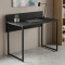 Компьютерный стол Ferrum-decor Скай 75x100x60 черный ДСП Сосна Кембра 16мм (FRD-103615)