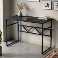 Комп'ютерний стіл Ferrum-decor Раян 75x100x70 чорний ДСП Сосна Кембра 16мм (FRD-103705)