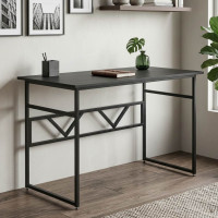 Компьютерный стол Ferrum-decor Раян 75x140x70 черный ДСП Сосна Кембра 16мм (FRD-103725)