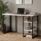 Письменный стол Ferrum-decor Кевин 76x100x60 черный ДСП Белое 32мм (FRD-103795)