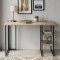 Компьютерный стол Ferrum-decor Кевин 75x140x70 черный ДСП Дуб Сан-Марино 32мм (FRD-103845)