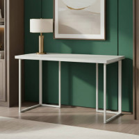 Письмовий стіл Ferrum-decor Ханна 76x140x70 білий ДСП Біле 32мм (FRD-104045)