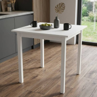 Стол кухонный Ferrum-decor Диего 75x70x70 Белый ДСП Белое 16мм (FRD-106293)