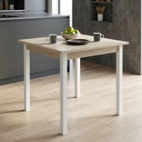 Стол кухонный Ferrum-decor Диего 75x80x80 Белый ДСП Сонома 16мм (FRD-106303)