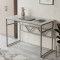 Стіл письмовий Раян Ferrum-decor 750x1400x700 Сірий метал ДСП Бетон 16 мм (FRD-106503)