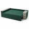 Кутовий ортопедичний диван Мекко Cube Shuttle NOVO 2650*1650 Bonel Standart Hard Plus IV категорія Bestseller Emerald (MEK-161470)