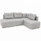 Диван ортопедичний поворотний Мекко Mercury 3000*2150 Pocket Spring Cocos III категорія Austin 17 Silver (MEK-161099)