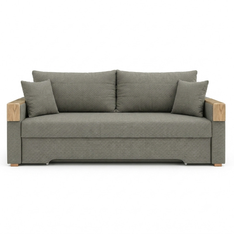Ортопедичний розкладний диван Мекко Reston 2250×960 Pocket Spring Cocos тканина Bagama 31 (MEK-161180)