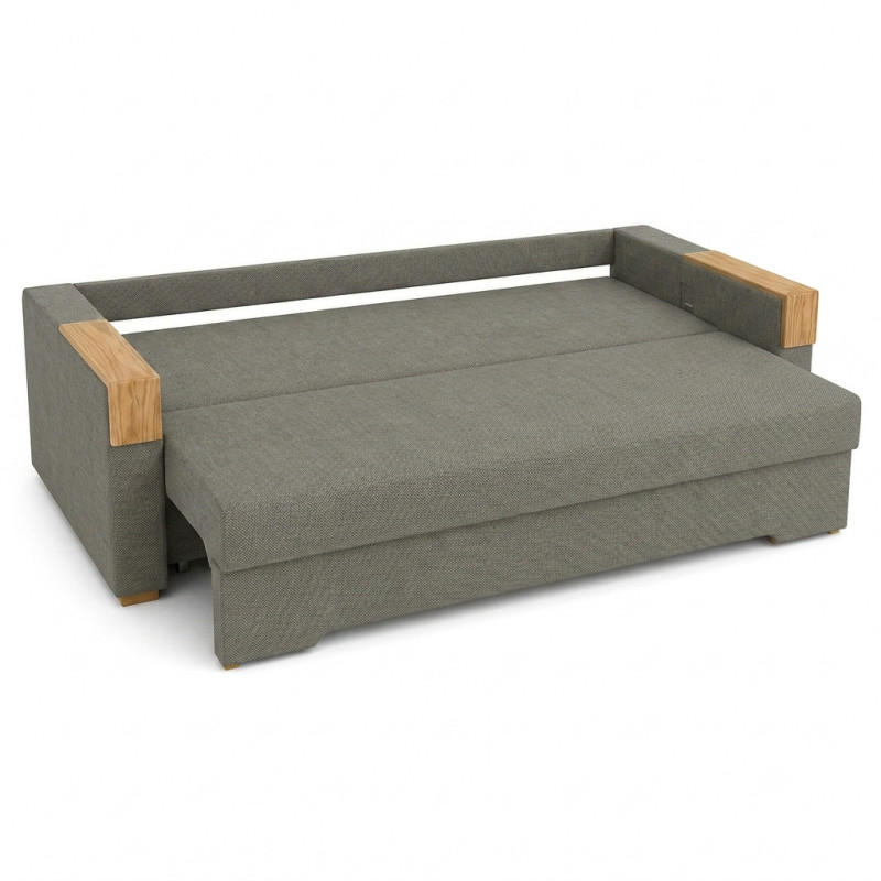 Ортопедичний розкладний диван Мекко Reston 2250×960 Pocket Spring Cocos тканина Bagama 31 (MEK-161180)