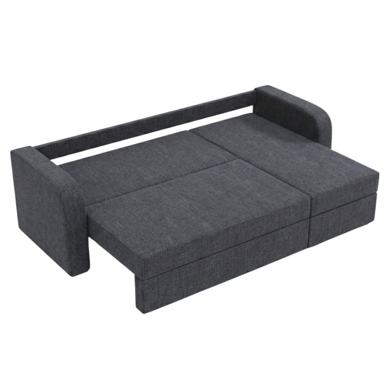 Кутовий диван ортопедичний Мекко Wilson 1950*1450 Lux IV категорія Bestseller Dark Grey (MEK-161520)
