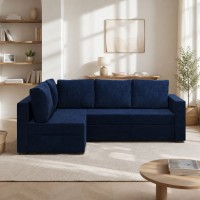Угловой ортопедический диван Мекко Lincoln 2400*1500 Bonel Standart Hard Plus I категория Riviera 078 (MEK-161270)