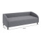 Диван Мекко Milly 2100х860 Ergo Акційна тканина Bagama 46 (MEK-161440)
