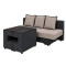 Ортопедичний диван-трансформер Мекко Original 2250*960 мм Bonel Standart Hard Plus II категорія Allure Premium Beige/Graphite (MEK-161250)