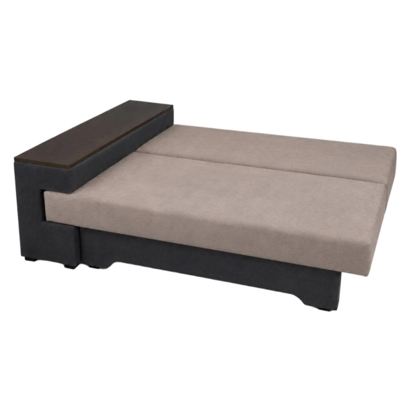 Ортопедичний диван-трансформер Мекко Original 2250*960 мм Bonel Standart Hard Plus II категорія Allure Premium Beige/Graphite (MEK-161250)