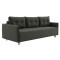 Ортопедичний диван Мекко Scandi 2060×950 Pocket Spring Cocos III категорія Austin 20 Graphite (MEK-161570)