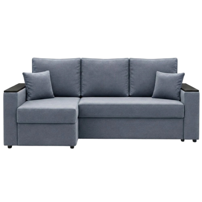 Кутовий ортопедичний диван Мекко Senator 2500x1500 Gold IV категорія Bestseller Blue Fog (MEK-161750)