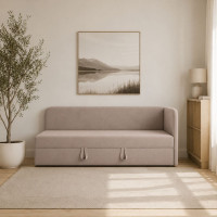 Диван-ліжко ортопедичне Мекко Verto 1970*850 Pocket Spring Cocos II категорія Allure Premium Off White (MEK-161390)