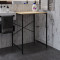 Стелаж-полиця Бафрум 401 Ferrum-decor для пральної машини 90x70,5x60,5 Чорний метал ДСП Дуб Кремона Торро 16 мм (FRD-107577)
