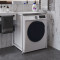 Стелаж-полиця Бафрум 401 Ferrum-decor для пральної машини 90x70,5x60,5 Білий метал ДСП Бетон 16 мм (FRD-107357)